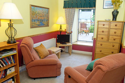 Fanad suite living room accommodation